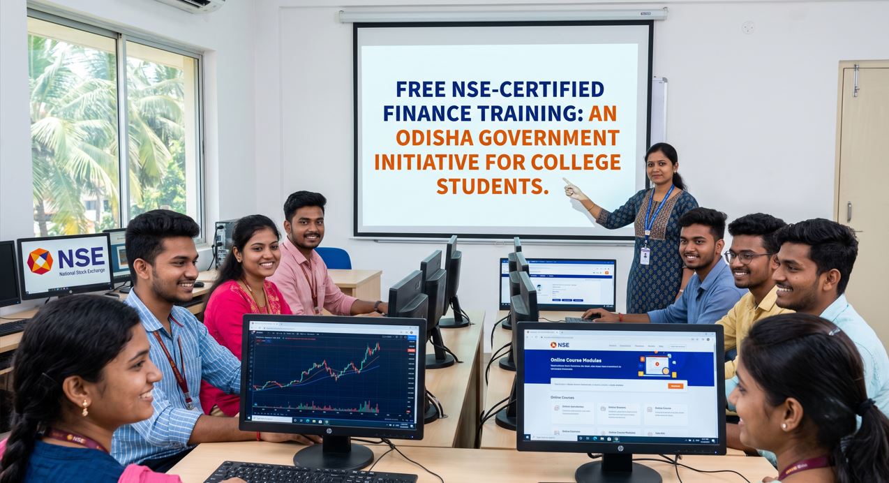 Odisha to Roll Out Free NSE-Certified Finance Training for College Students